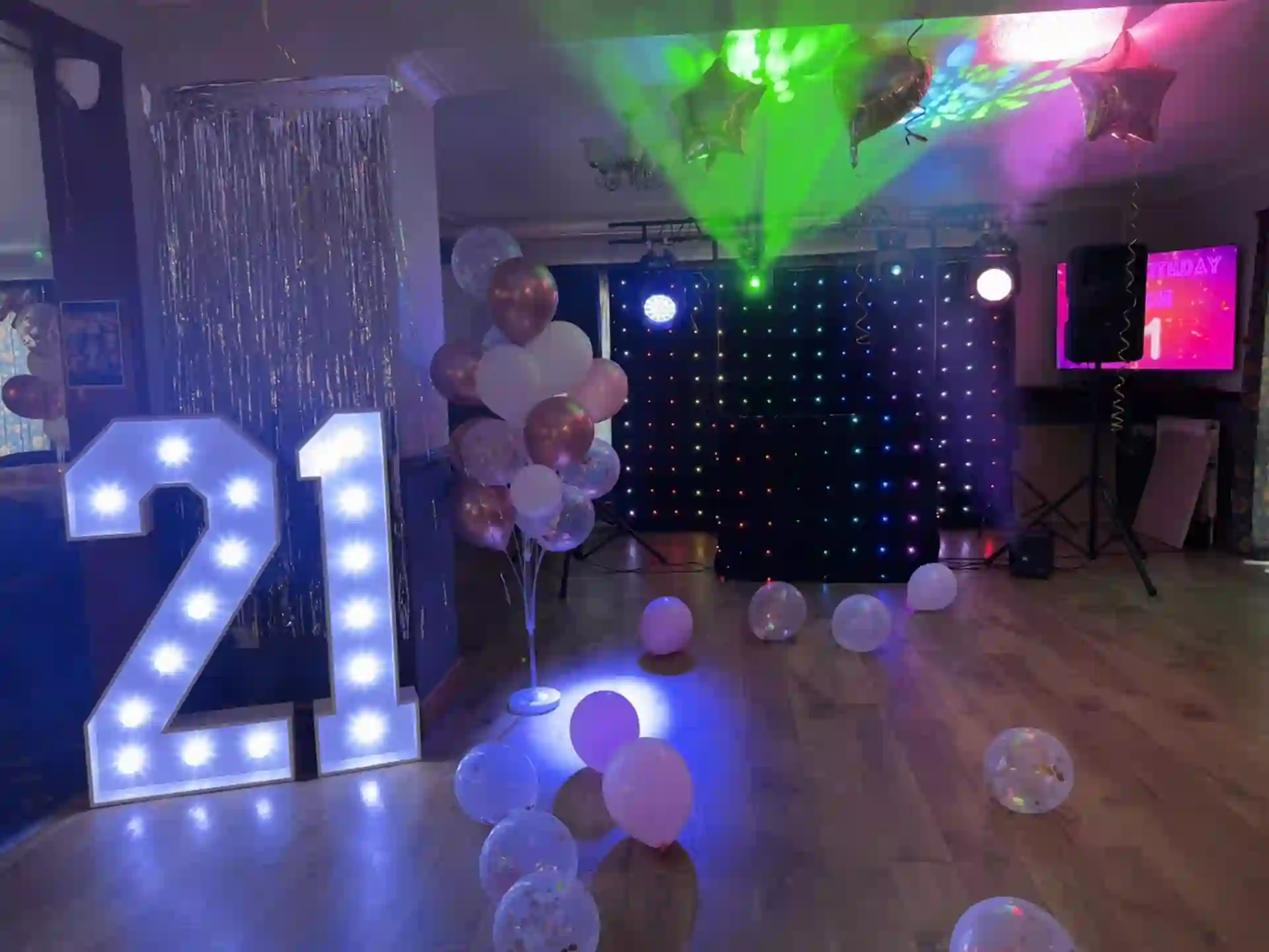 DJ and mobile disco at a birthday party in Norfolk - event hire East Anglia