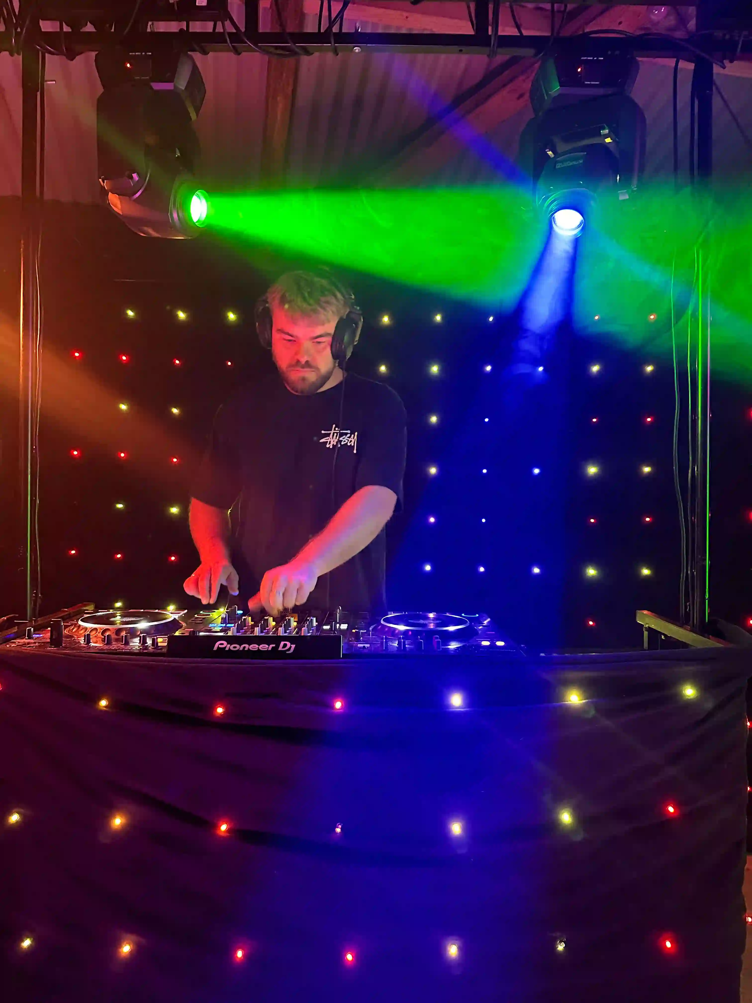 Wedding disco hire in Norfolk with quality sound and lighting